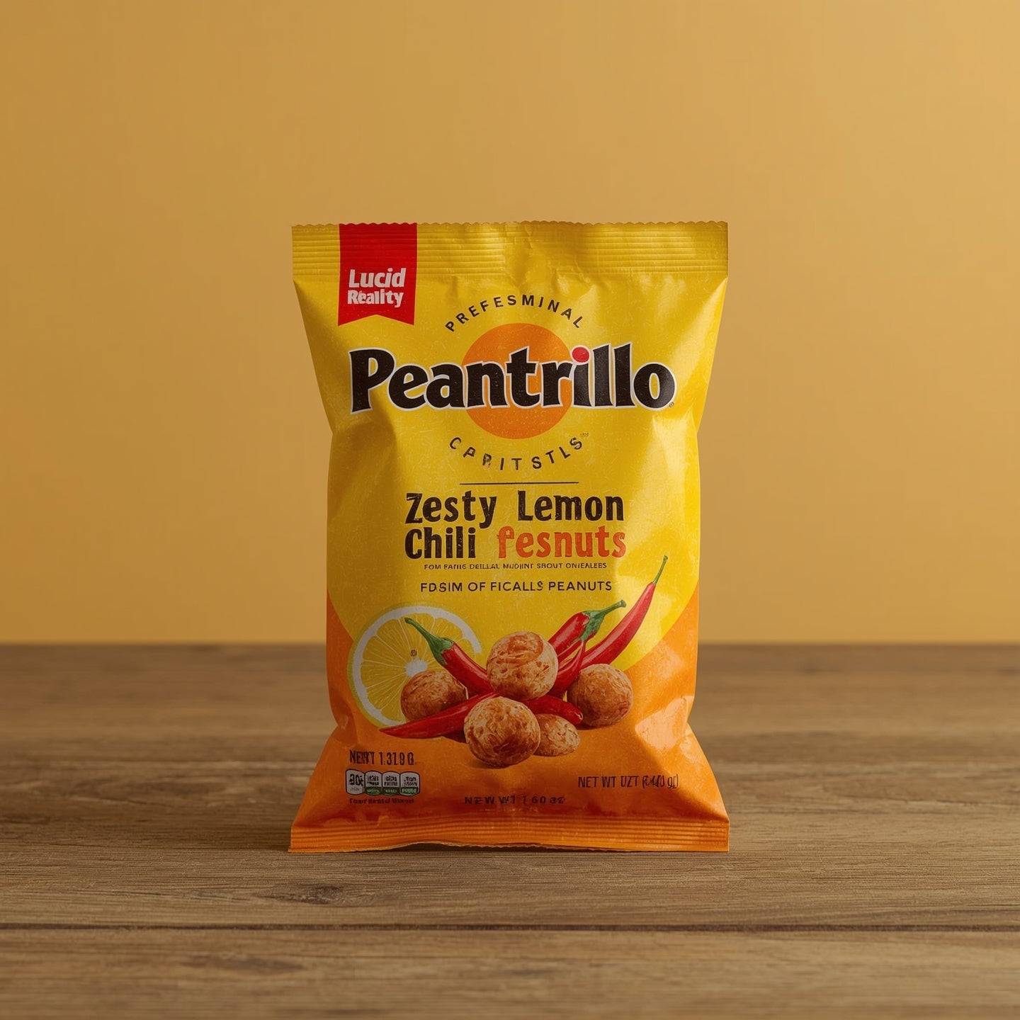Peantrillo Zesty Lemon Chili Peanuts
